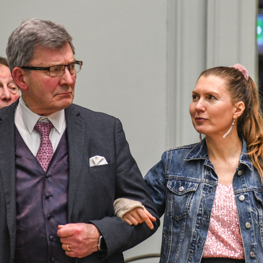 The couples: mortals and immortals...